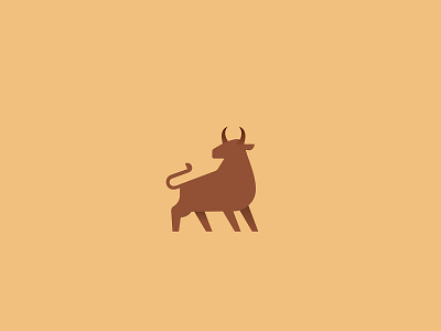 Bull adobe adobe illustrator animal creative creativity design digital art drawing flat design gradient graphic design graphics illustration illustrator logo logo type minimal photoshop pictogram vector