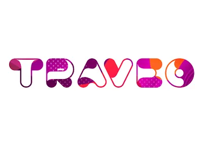 travelo branding design flat logo logo 2d logo a day logotravel travel vector art website