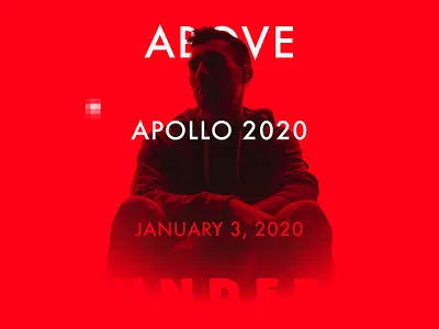 Under Above Poster #368 graphic design photoshop