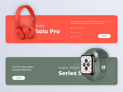 Web Elements apple apple watch art beats card ui design ecommerce element elements headphones solo pro ui uidesign ux vector web cards web design web element web elements website