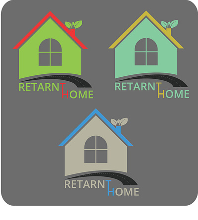 retarnt home 02 01 branding buld bulding design illustrator logo ui