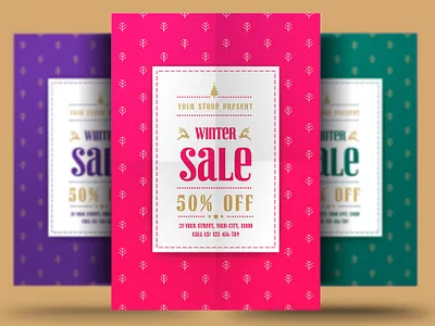 Winter Sale black friday christmas discount flyer offers poster psd sale sale flyer snow special offers store store flyer template winter winter flyer winter holiday winter poster winter sale winter sale flyer