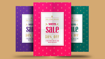 Winter Sale black friday christmas discount flyer offers poster psd sale sale flyer snow special offers store store flyer template winter winter flyer winter holiday winter poster winter sale winter sale flyer