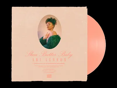 Shea Butter Baby Cover Concept album art album artwork album cover ari lennox cover art design music music art packaging typography
