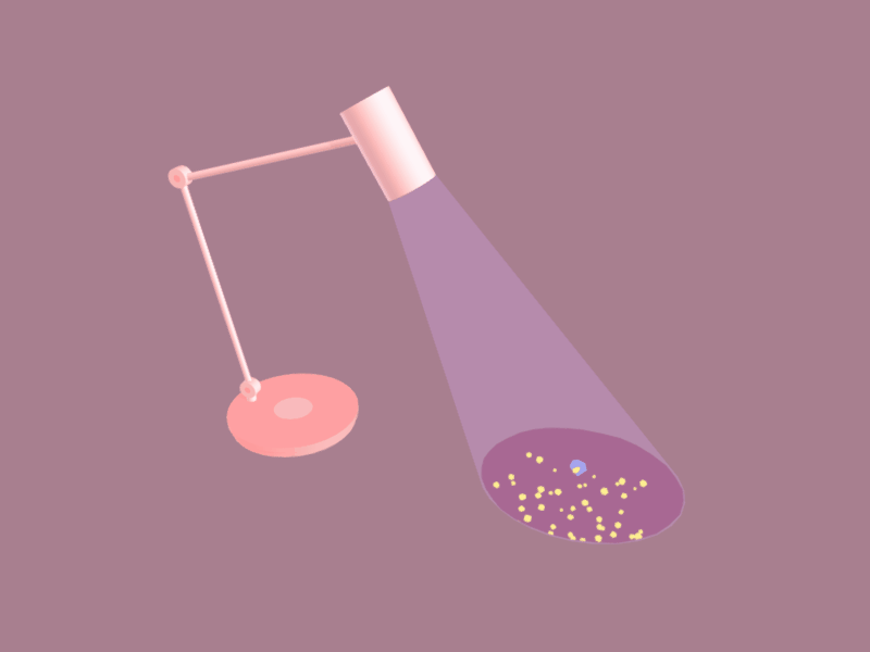 Magic Lamp 3d animation blender design gif illustration low poly lowpoly minimalist