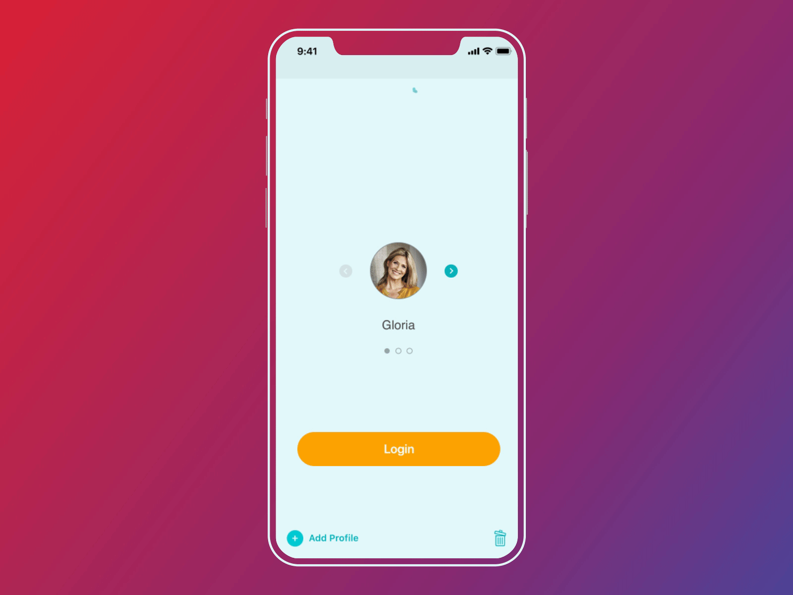 Animated Splash Screen | Login Page | Multi-profile after effects animated logo app login brand design gif illustrator iphone x login login page login page design login screen logo logo animation lottie mockup motion design product design splash splash screen yongo