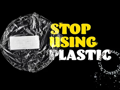 Plastic II art direction design graphic design typography