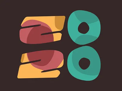 2020 2020 illustration old shot vector