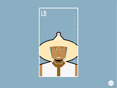 "Hip-Hop Talent Search" - Le Berger adobe illustrator art design event flat design hip hop icon illustration illustrator line art minimal portrait vector