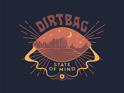 Dirtbag State of Mind bridger jacks climber desert eye groovy illuminati indian creek psychedelic rock rock climbing state of mind utah