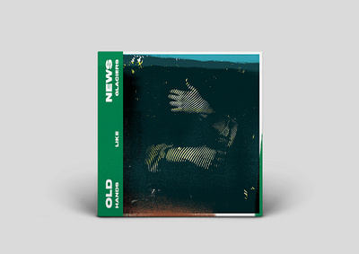 Hands Like Glaciers Outtake1 album art album cover album cover design rock and roll