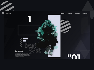 Dark web template design product design ui ui design uidesign ux web design webdesign website