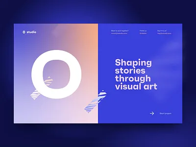 Creative agency preview page adobe xd animation banner design blur bold colorful creative creative agency gif gif animated homepage interface landing minimal transition transitions typography ui vibrant website