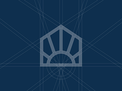 SUN + HOUSE brand designer creative freelance designer grid grid design grid logo grids home home logo house house logo icon icon design logo grid modern logo sun sun logo sunny symbol symbol icon