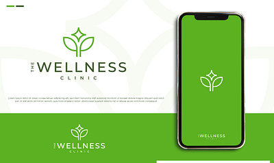 The Wellness Clinic brand identity brand style guide branding color creativelogo design fiverr freelancer graphic design illustration logo logoexcellent minimal typography ui upwork