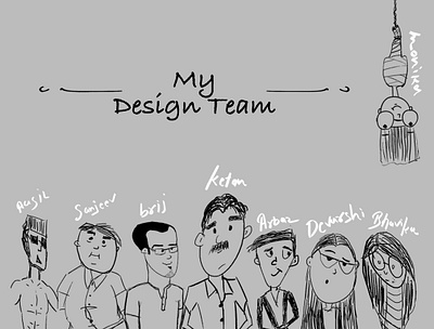 My Team design sketch teams