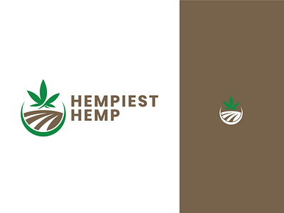 Hempiest Hemp Logo Design branding cbd design graphic design hemp hemp flower hempiest hemp high cbd identity logo logo design