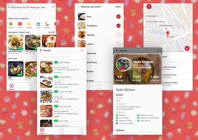 Find Eat easy eat eating find findeat qraved ui uidesign uiux ux uxdesign zomato