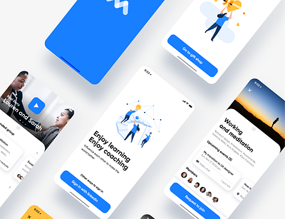 Mentor Connection dailyui design mentee mentor mentorship social app ui ux ux ui