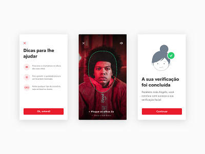 iFood • Face liveness app face liveness ifood mobile success tips ui ux