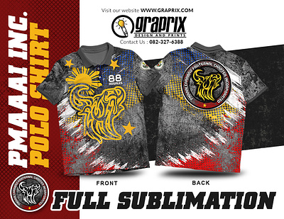 PMAAAI Inc. Polo Shirt Full Sublimation print design printing printmaking prints