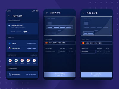 Setup Payment addcard bank card card design design money payment ui ux wallet