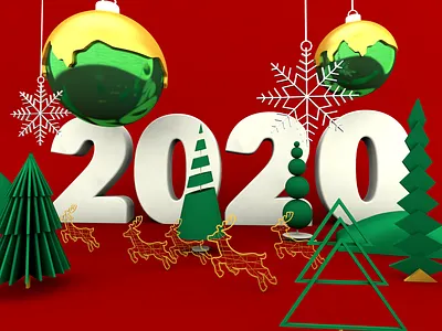 2020 2020 3d 3d art christmas