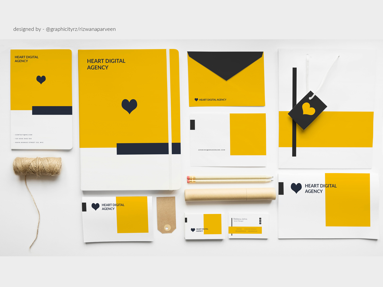 Example of Stationery Design