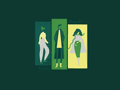 people bold character character design characters colours illo illustration illustrations people