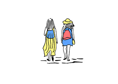 WOMAN WALK city city illustration graphic art graphic design illustration lifestyle print prints printshop sketch tel aviv walking woman woman illustration woman walk women