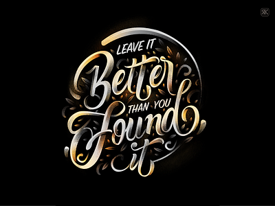 Better than you found it beyond beyond self brush lettering customtype digital found handlettering lettering letters procreate procreate app typography