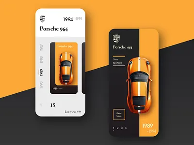 Porsche branding design logo ui