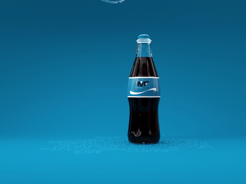 Fake cola animation cinema4d design mircavad mirjavadfatullayev.com motiondesignschool redshift