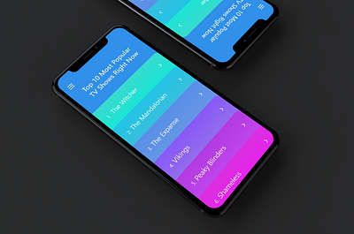 Leaderboard - Daily UI Challenge 19 adobexd app app design dailyui dailyui 019 design leaderboard minimal tvshow ui ux xd