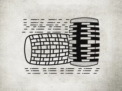 Old And New Drum Basket logo