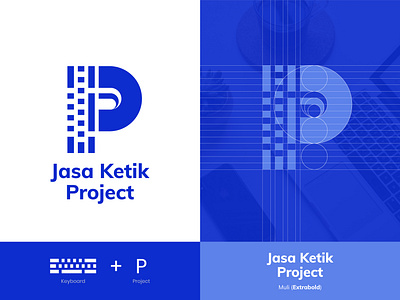 Jasa Ketik Project Logo branding design graphicdesign logo logodesign logos logotype minimal typedesign typography