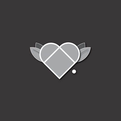 Flying Heart - Olive 2020 branding clean design eight elegant flat flatdesign graphic design icon illustration logo olive olives