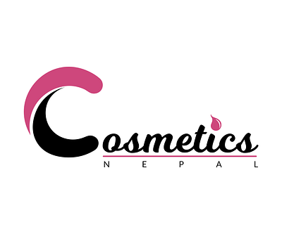 Cosmetics Logo brand branding company design identity illustraion logo mark