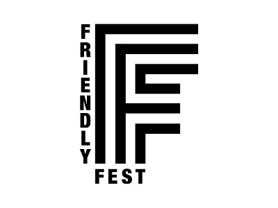 Friendly Fest brand branding design festival festival logo icon logo logodesign vector