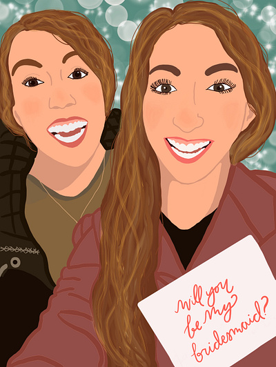Will you be my bridesmaid? ask