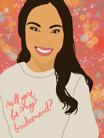 Will you be my bridesmaid? ask