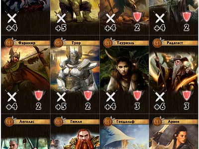 Battle Fantasy II card game figma illustrator photoshop