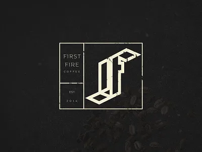 First Fire Coffee advertising branding branding design graphic design logo logo design vector