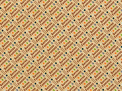 Battle Fantasy II (back) card game illustrator photoshop