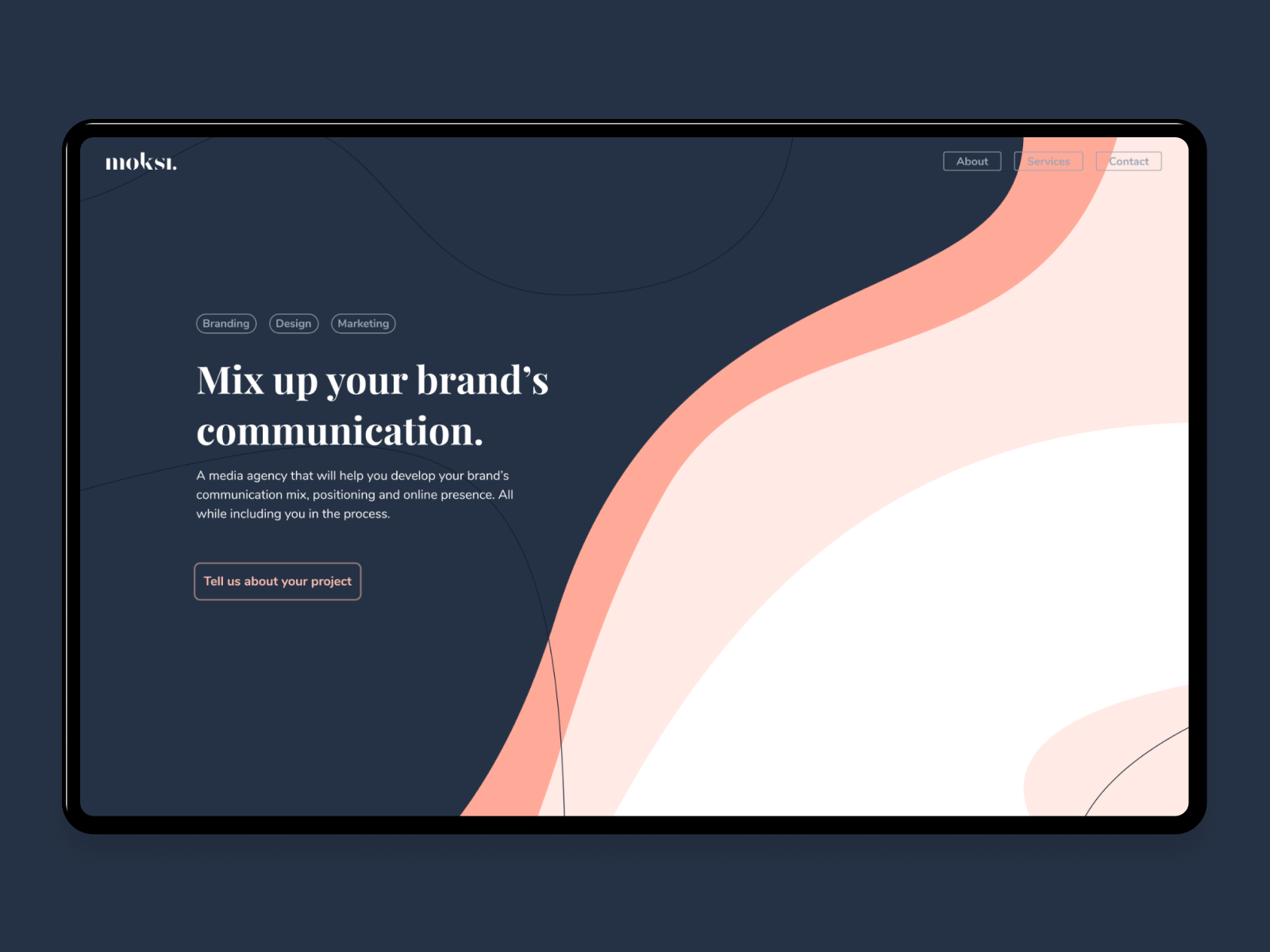 Example of Brand Digitalisation & UI/UX Design