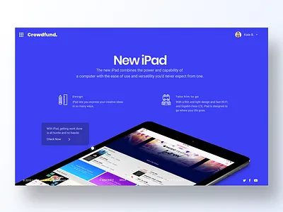095 Product Tour app app design apple dailyui design interface ipad minimal overview product product page products tour ui ux