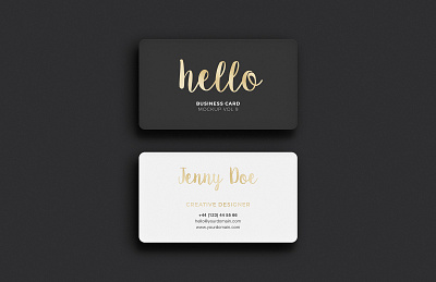 Free Gold Business Card Mockup design free freebies mockup mockup design mockup psd mockup template