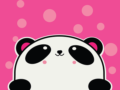 Panda animals art flat graphic design illustration japan kawaii vector vector art