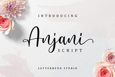 Anjani Free Script Font font font family free font free fonts freebie freebies typeface typefaces typogaphy typography