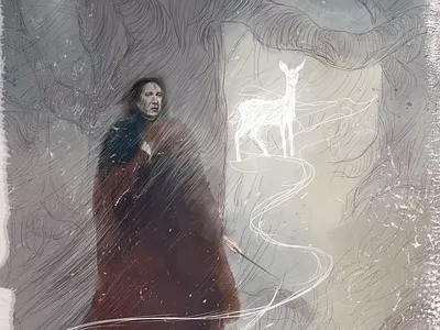 Always art book art book illustration character illustration fantasy harrypotter illustration illustrator photoshop tell a story